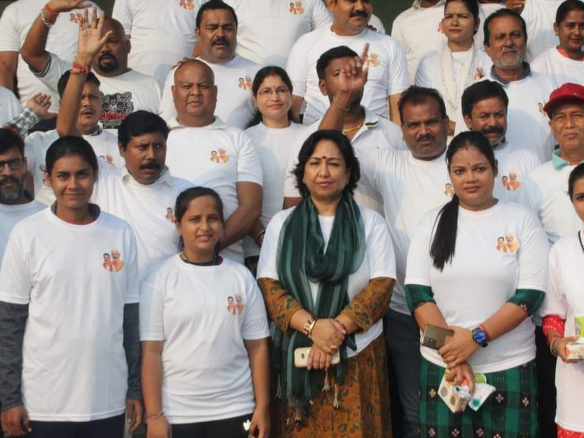 Angul News: ରାଷ୍ଟ୍ରିୟ ଏକତା ଦିବସ ଗଣଦୌଡ଼ରେ ସାମିଲ ହେଲେ ମୃଦୁଳା ପ୍ରଧାନ