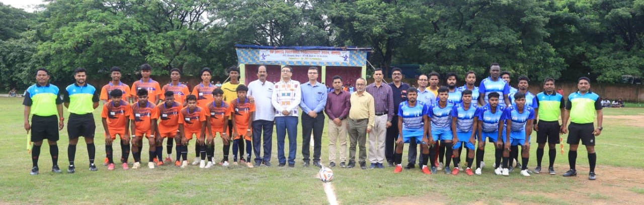 Angul News: ଅନୁଗୁଳରେ ୧୨ ଦିନିଆ ଓ.ପି ଜିନ୍ଦଲ ଫୁଟବଲ ଟୁର୍ଣ୍ଣାମେଂଟ ଉଦଘାଟିତ