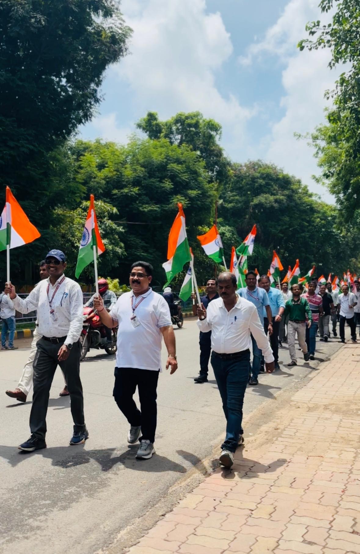 ସରକାରୀ ସ୍ୱୟଂଶାସିତ ମହାବିଦ୍ୟାଳୟ ଅନୁଗୁଳରେ ବିଶାଳ ତ୍ରିରଙ୍ଗା ଶୋଭାଯାତ୍ରା